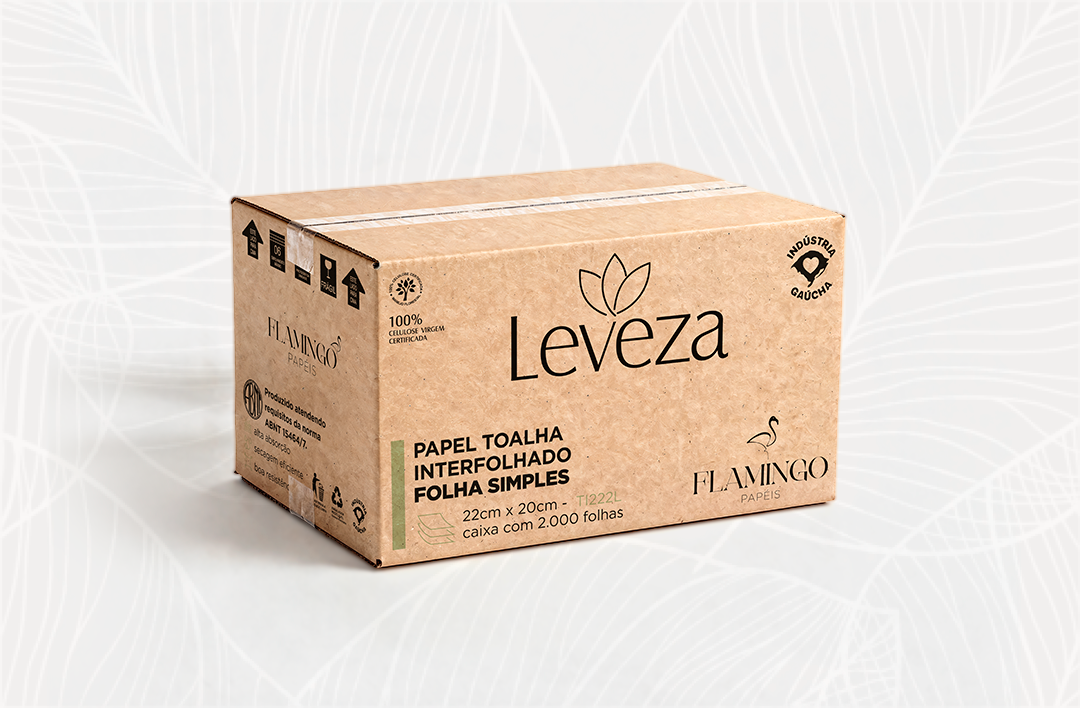 Leveza - 22cm x 20cm - 2.000 folhas